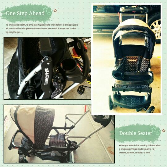 One Step Ahead stroller