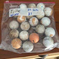 20 Hit Off Golf Balls