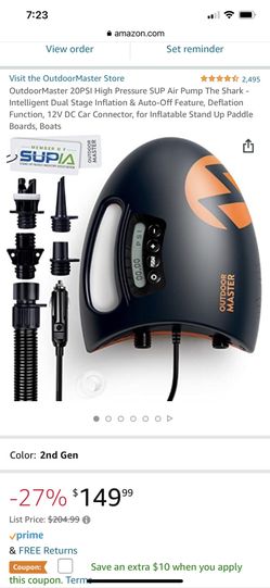Out Door Master 12V High Pressure Pump
