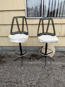 70’s acrylic bar stools