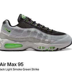 Size 6 - Nike Air Max 95 Smoke Grey Black White IH1228 002