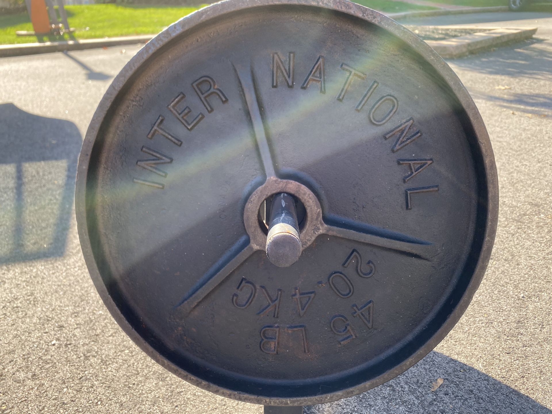 International deep dish Olympic plates