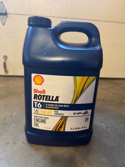 Diesel Engine Oil (2.5 Gallon) Shell Rotella T6 15W-40 Full Synthetic