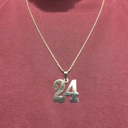 Gold Necklace And Pendant 