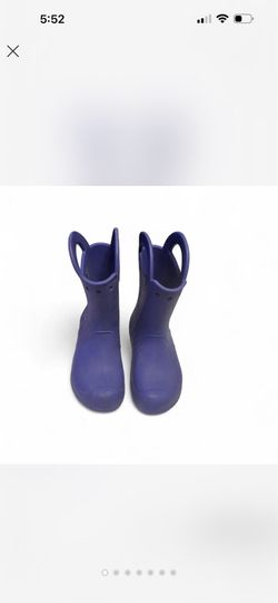 Crocs waterproof pull on boots J3