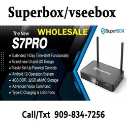 S7 PRO supreme  new Model  Wholesale reseller  S7  super box VSEEBOX SUPERBOX