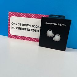 Samsung Galaxy Buds 2 Pro -PAYMENTS AVAILABLE-$1 Down Today 