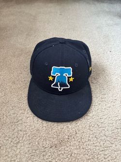 New Era black Philadelphia Phillies snapback hat Size: 7 1/4 #MLB #baseball. 1-2 day shipping