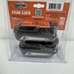 RIDGID 18V Compact Lithium-Ion Battery ( 2-Pack)