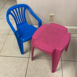 Kids Table And Chair