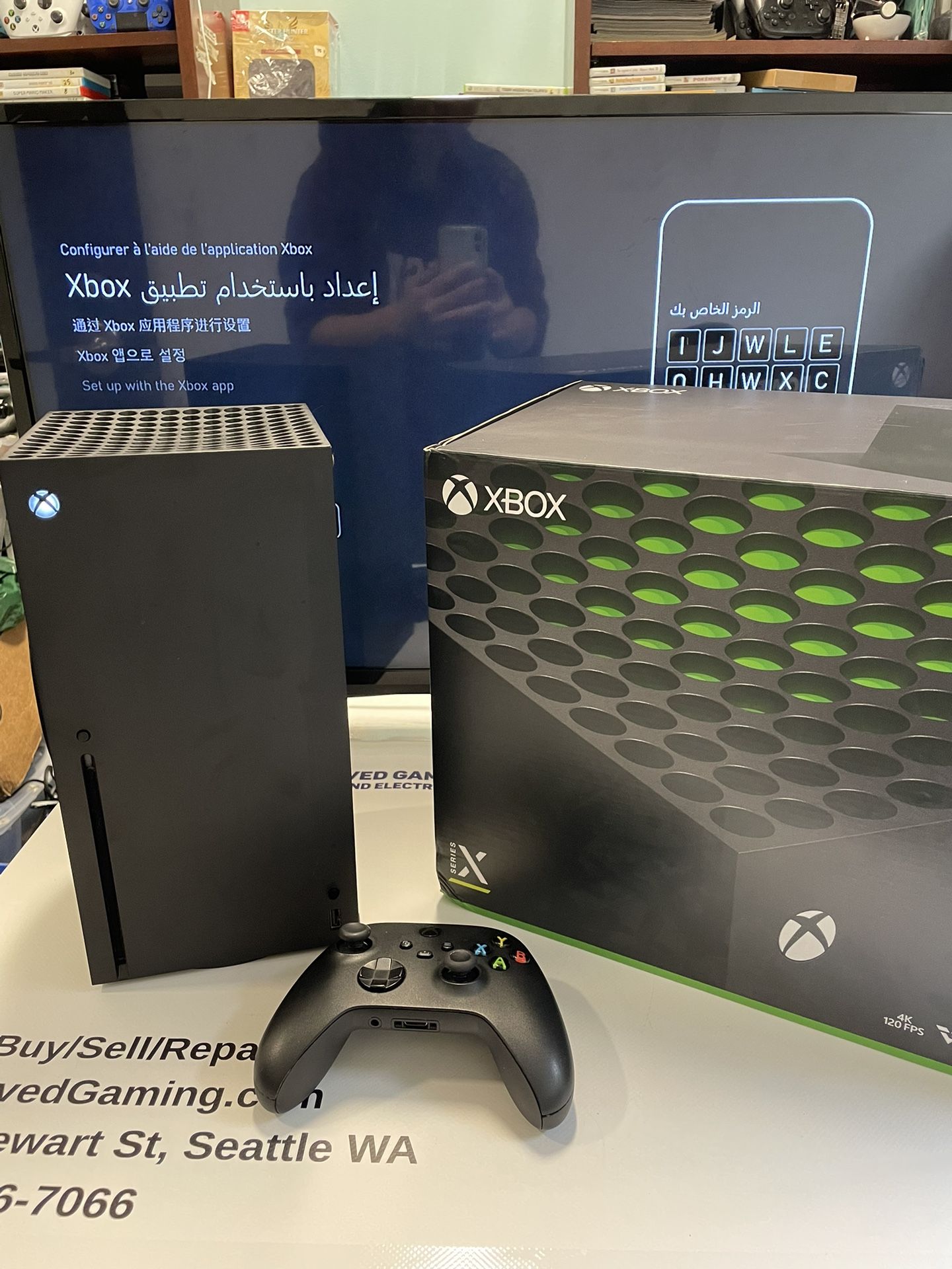 Xbox Series X Console With Controller 1TB SSD Complete In Box For