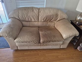 Love seat and chair