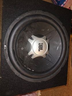 12" Jbl Subwoofer