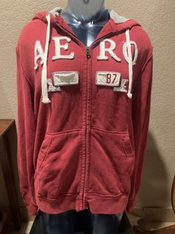 Aeropostale Zip Up Hoodie Sweater