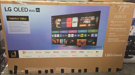 77C5 77” Lg smart 4k oled hdr tv