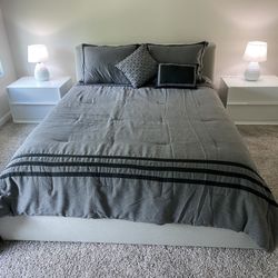 Bed Frame, Headboard & Mattress