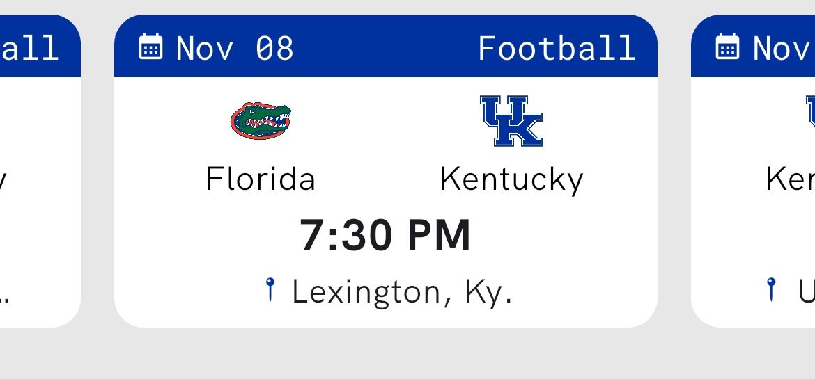 2 Uk vs Florida Football Tickets