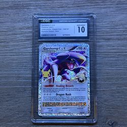 Pokemon Garchomp 25th anniversary CGC MINT 10