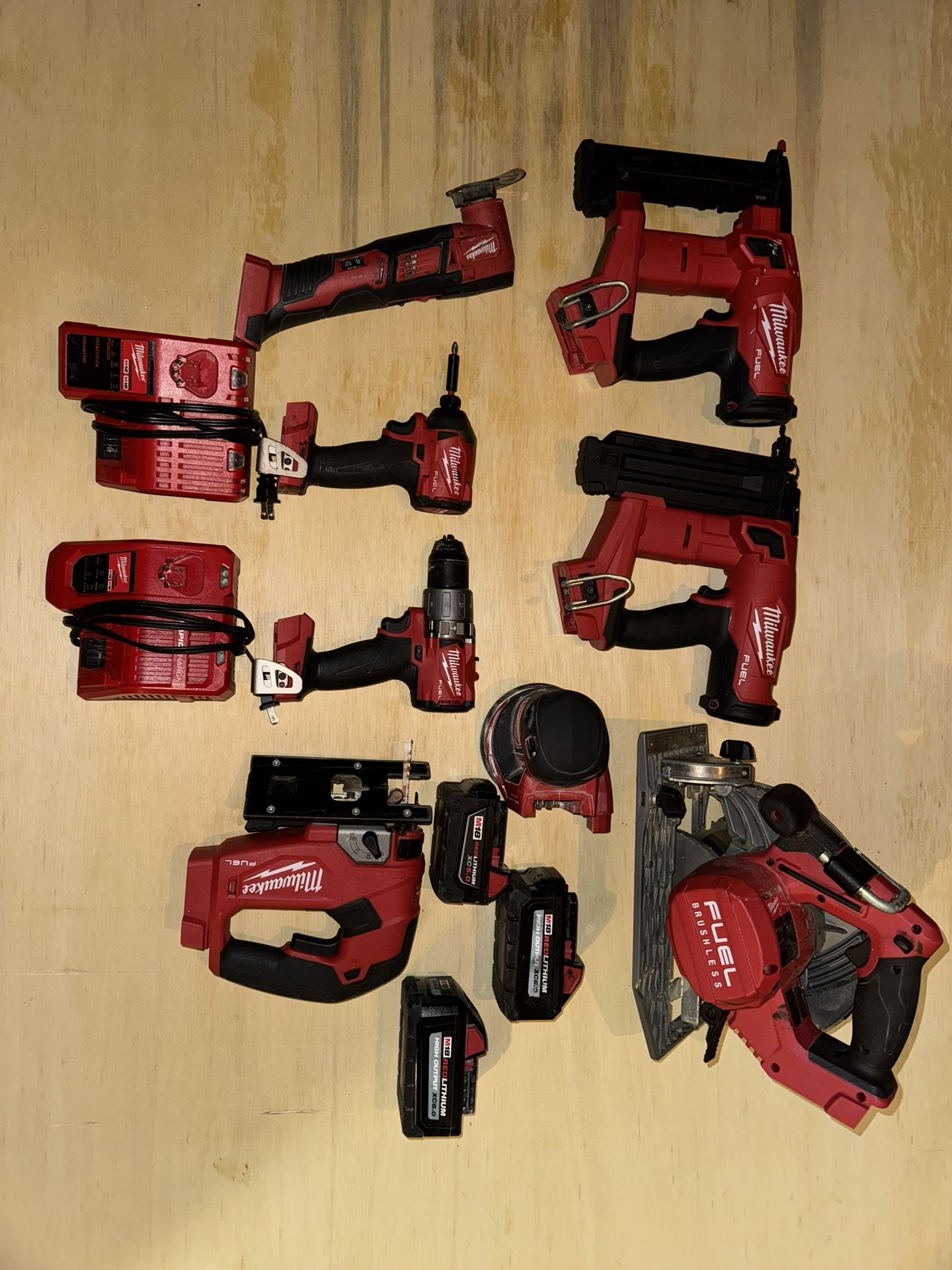Milwaukee M18 FUEL Tool Set - 40% OFF - New total value: ≈ $2,480