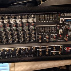Fender SR8500 PA And Speakers