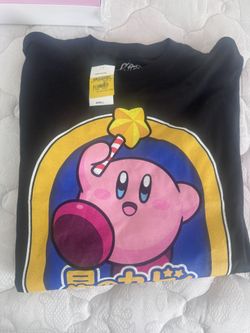 Kirby Long Sleeve Shirt Adult Small