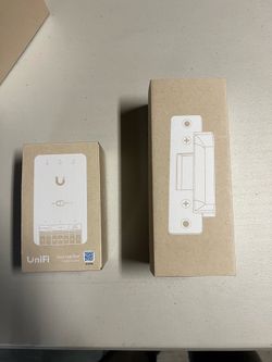 Ubiquiti Access Control  UA-Hub-Door-Mini & UACC-Lock-Strike-Secure-15mm