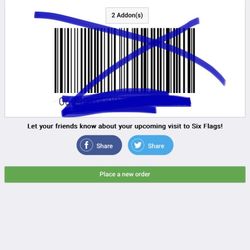 Six Flags Tickets