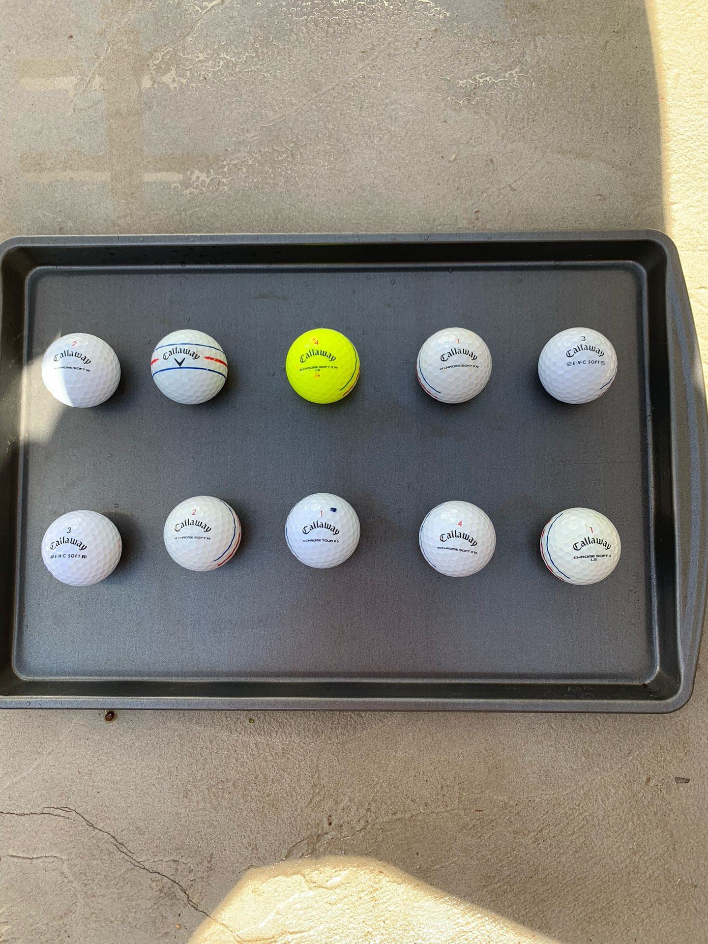 Callaway Golf Balls-Assorted Stripe