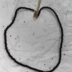 All Black Necklace 