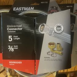Eastman 5ft Dishwasher Connector Kits