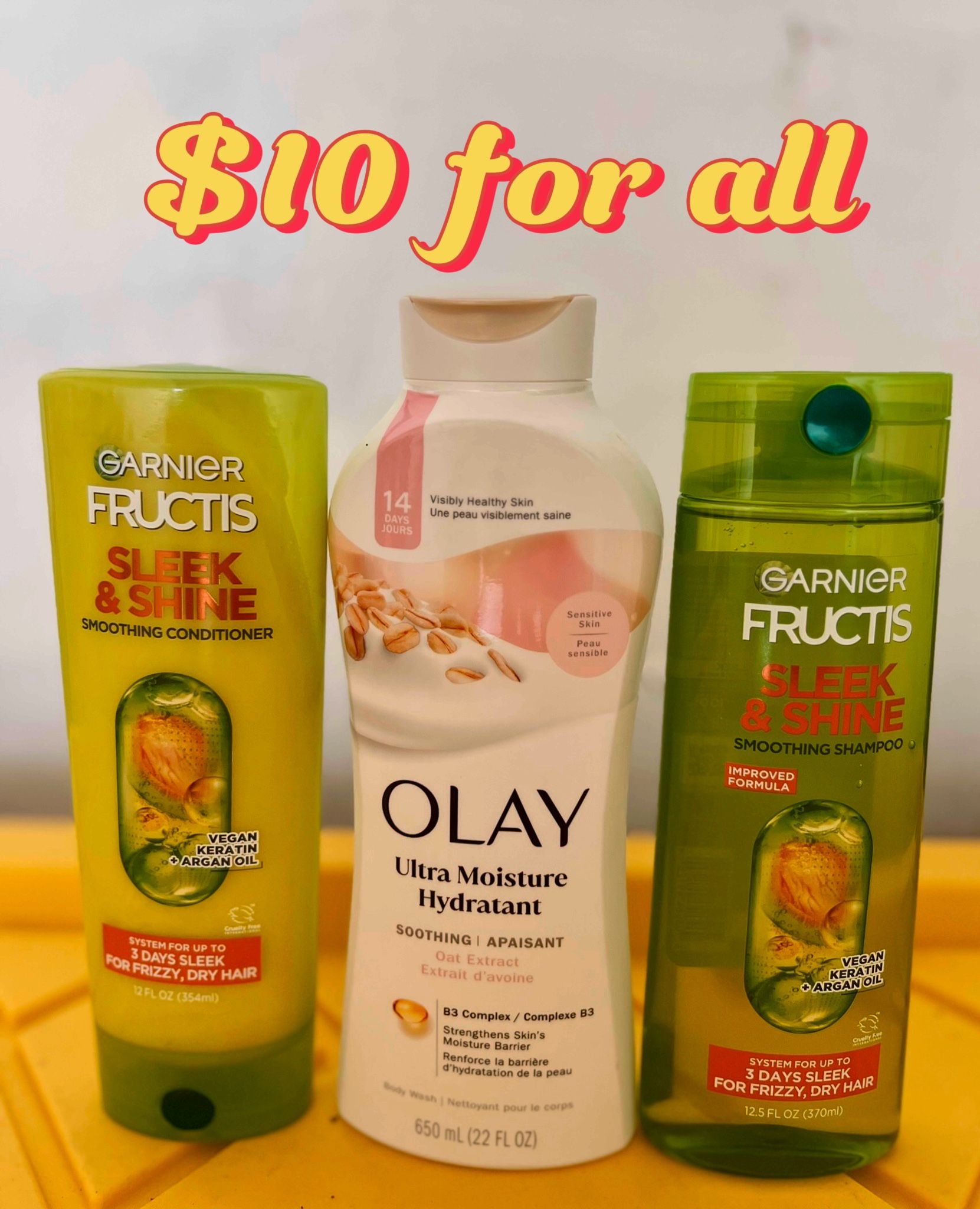 Shampoo And Body Wash $10 For All