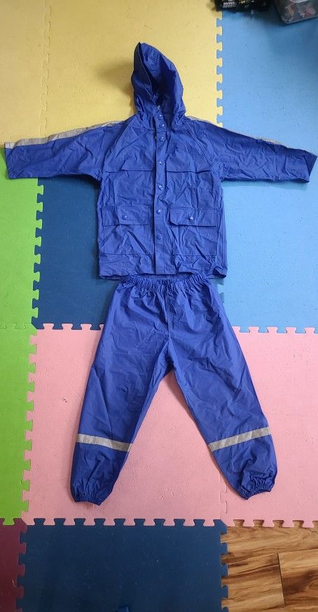 Kids Rain Waterproof PVC Suit