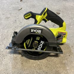 Ryobi One Hp 18v 6 1/2in Cicular Saw (tool Only) 