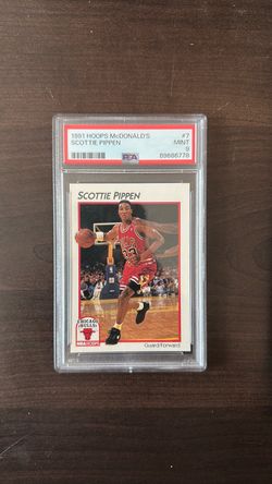 Scottie Pippen Basketball Card PSA 9 1991 Hoops McDonald’s