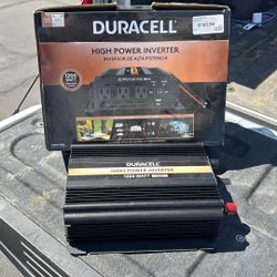 Duracell 1200 Watt Continuous High Power Inverter 