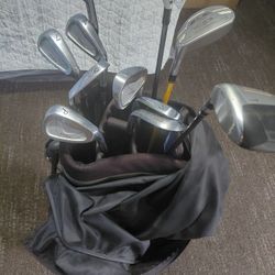 I'm selling my golf clubs.