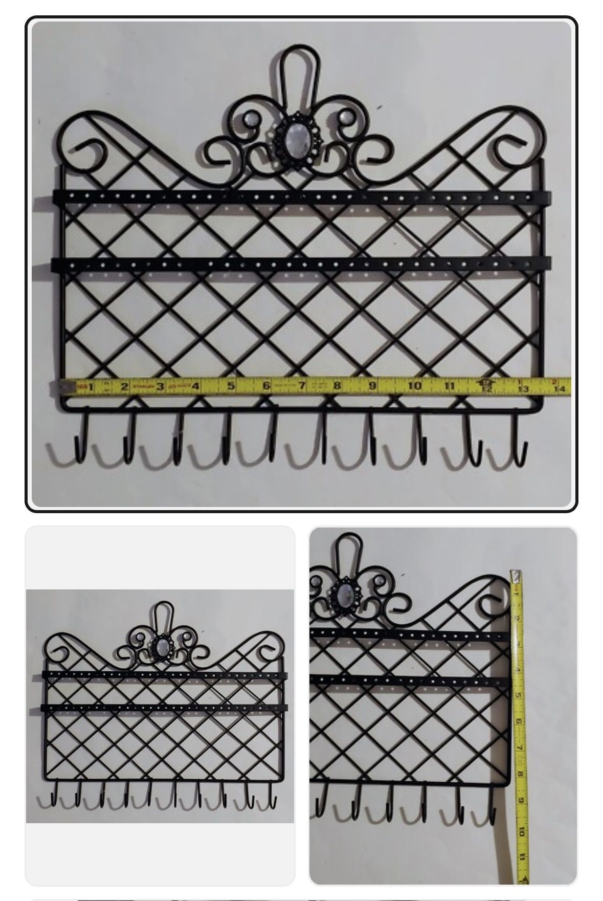 Metal Wall Hanging Storage Rack