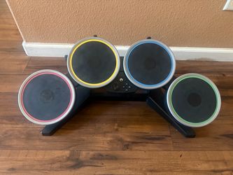 Nintendo Wii Rock Band Wireless Drums Untested