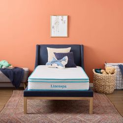 Linenspa Twin Hybrid Mattress 8” – Clean, Great Condition - need it gone ASAP