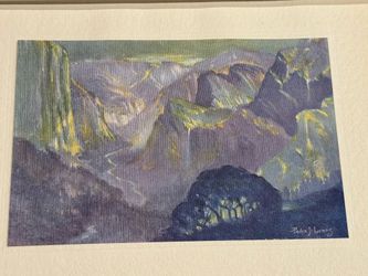 Vintage c1920s Print by Pedro J. de Lemos "Yosemite Valley"