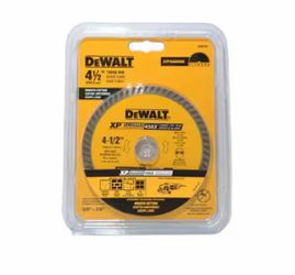 DEWALT 4-1/2 in. Concrete and Brick Diamond Circular Saw Blade
