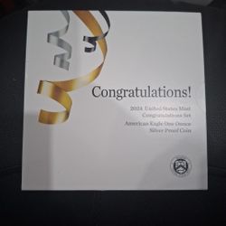 Us Mint Congratulations American Eagle Coins 2 Avail