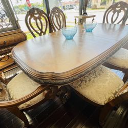 AICO By Michael Amini EDEN Dinning Room Set Table and Chairs - NY