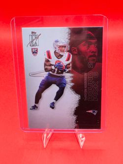 Topps 2024 Signature Class Round Pick 6 TreVeyon Henderson RC #117 Patriots