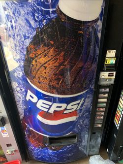 Pepsi Bubble Front Drink Machine