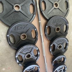 Weights And Barbell