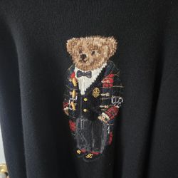 Polo Ralph Lauren Men's Duffel Polo Bear Sweater - Holiday Bear