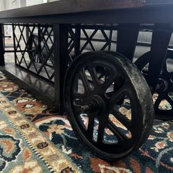 Antique/ Vintage Wheel Table