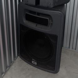 Pair of DJ PAVEY Speakers 