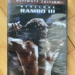 Rambo III Special Edition Rambo 3 Rambo: First Blood Part 3 Brand New DVD Sealed